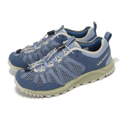 Merrell Wildwood Aerosport Chambray Silver Women Trail Outdoors Shoes J068148