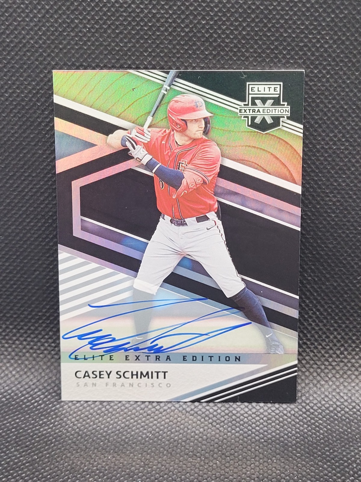 2020 Panini Elite Extra Edition CASEY SCHMITT on-card auto - RC - 1st year