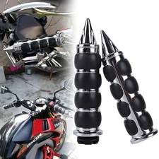 For Harley Dyna Softail Road King Electra Glide 1" Chrome Handle Bar Hand Grips