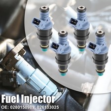 4x Injektor Auto Einspritzdüse Einspritzventil OE 0280150989 026133025 für Volvo