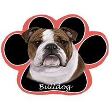 Bulldog Dog Paw Non-Slip Mousepad