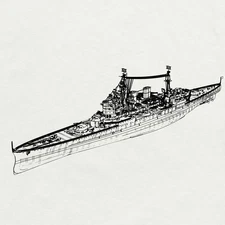SSMODEL SSC700707-A 1/700   Military Model Kit HMS Renown 1944 Water Line