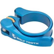 Wolf Tooth Components Quick Release Seatpost Clamp - 28.6mm, Blue SC-29-BLU-QR