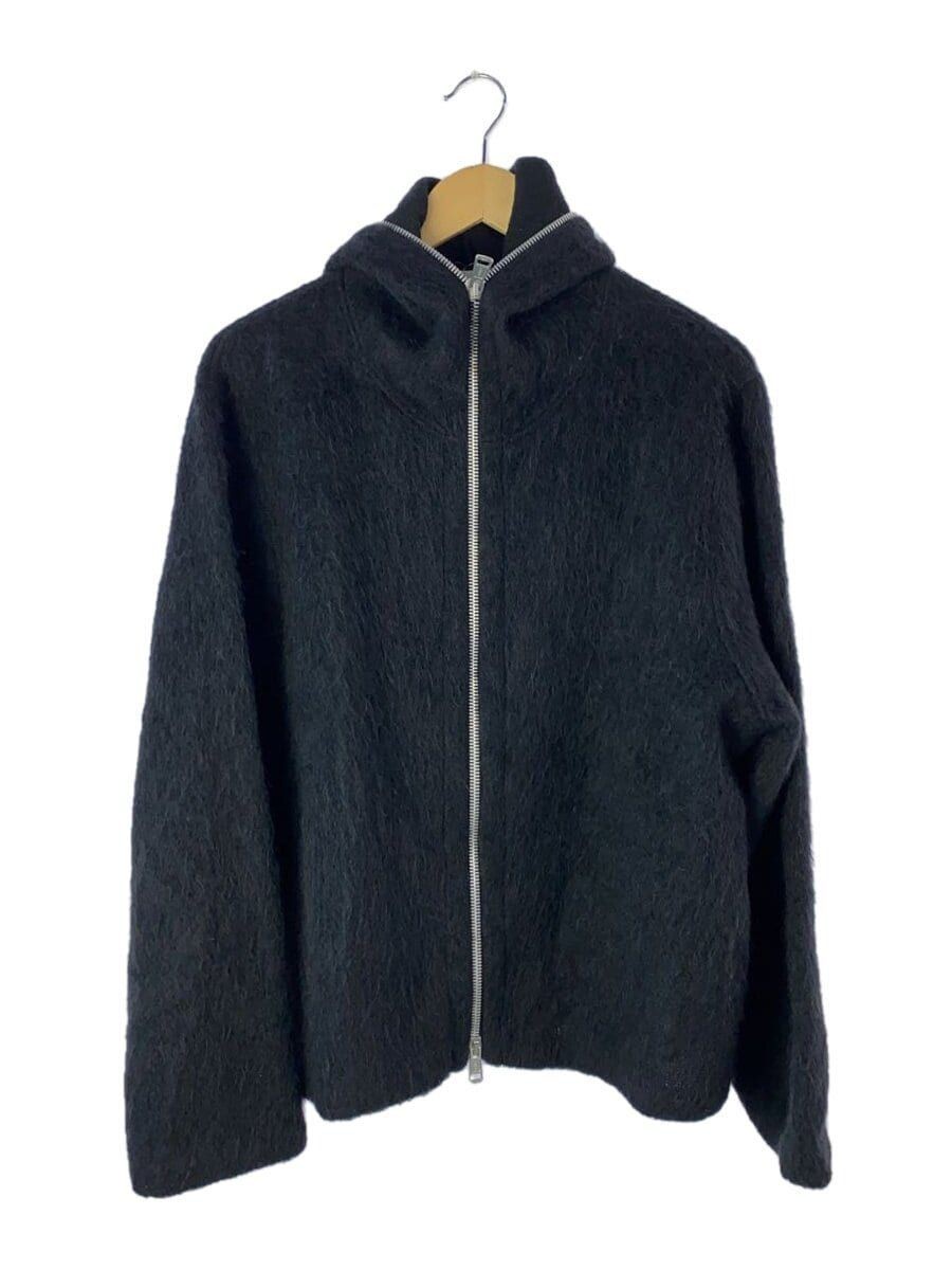 トップス OUR LEGACY FULL ZIP HOOD Black Hairy 46 Black Hairy Wool Full Zip Hood - Our Legacy – Assembly New York