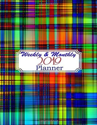 WEEKLY & MONTHLY 2019 PLANNER: ULTIMATE DAILY WEEKLY AND By Divine Stationaries