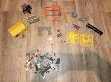 N gauge buildings joblot crane oil tank factory vehicles suit farish railway