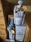 Gerber Banana Blueberry Baby Food Puree 12-Pack 3.5oz Pouches BEST BY 07/31/2026