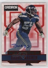 2012 Panini Gridiron Rookie X's Signatures 66/499 Bobby Wagner #207 Auto 6ed