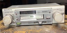 Sony Xr-50 Radio Fmam Cassette Car Stereo Untested Old School Two Knob Muscle Sony Xr-50 Radio Fmam Cassette Car Stereo Untested Old School Two Knob Muscle
