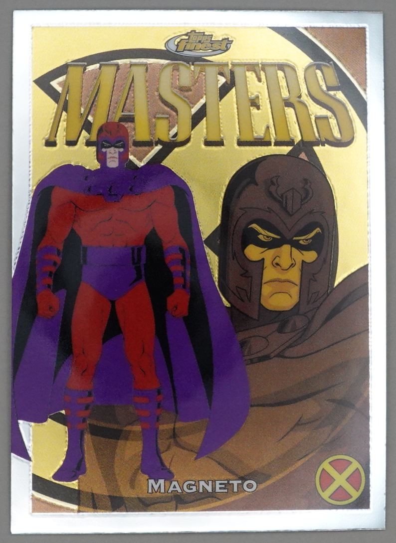 Magneto 2025 Topps Finest X-Men ’97 Rare Base #86