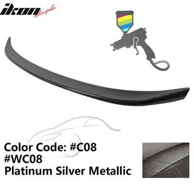 Fits 19-26 BMW G20 3-Series/G80 M3 Trunk Spoiler M Performance Wing #C08 Silver