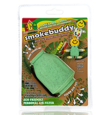 Smoke Buddy The Original PERSONAL AIR FILTER w/ FREE Keychain - Green ECO