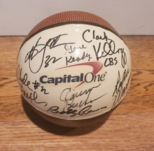 NCAA - Final Four - 2015 - Autographed Basketball - Christian Laettner /...
