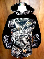 MATHEWS pullover hoodie Large Solocam LOST CAMO fleece Front pocket Archery Hunt