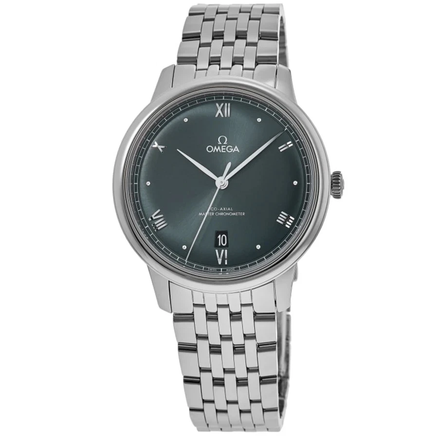 Новые автоматические зеленые мужские часы Omega De Ville Prestige 434.10.40.20.10.001