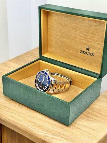 Gents Rolex Submariner Automatic Blue Dial 1980 Wristwatch - Picture 5 of 15