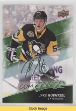 2017-18 Upper Deck MVP Green Script Jake Guentzel #187 READ 0wp8