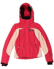 Giacca da sci donna con cappuccio COLMAR EU 38 piccola rosa colorblock BK35
