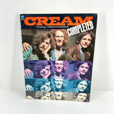 Cream Completed Sheet Music Songbook Clapton Photographs 26 Songs Piano Guitar