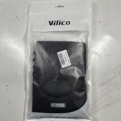 Vilico Knee Brace/Support Black Large Left, Double Strap NEW