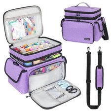 Sewing Supplies Organizer Storage Bag - Craft Box for Sewing Tools Accessories