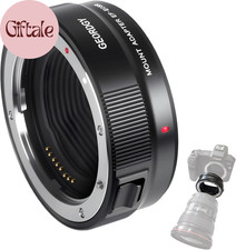 Lens Adapter EF-EOS R for Canon EF/EF-S Lenses to Canon EOS R, RP, R5, R6, R7, R