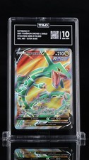 Rayquaza V Pokémon SWSH Evolving Skies #193/203 Full Art - Ultra Rare TAG 10