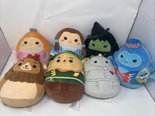 Squishmallows The Wizard Of Oz 85th Anniversary 8" COMPLETE SET OF SEVEN NEW