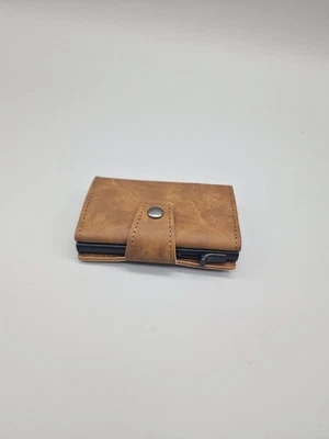 Slim Wallet mit Münzfach - Kartenetui - Geldbeutel Herren - Bild 1 von 4
