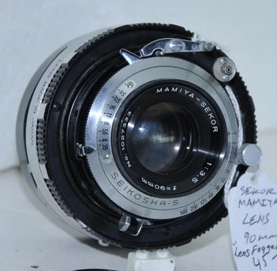 Mamiya f/3.5 Camera Lenses 90mm Focal for sale - eBay
