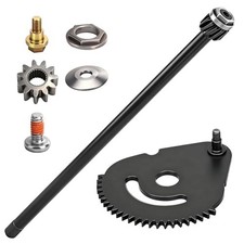 938-05078 Steering Shaft 5/8 and 617-04094 Sector Gear for MTD Troy Bilt Mowers