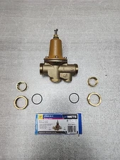 Watts 1 in. Double Union Lead-Free Brass Water Pressure Reducing Valve MINOR DEN