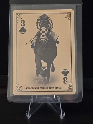 2013 Panini Golden Age Playing Cards #37 Secretariat ''TRIPLE CROWN'' HORSE RACING