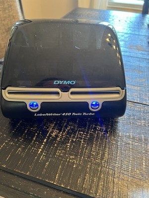 DYMO LabelWriter 450 Twin Turbo Works Powers On Prints/Feeds - Read Description