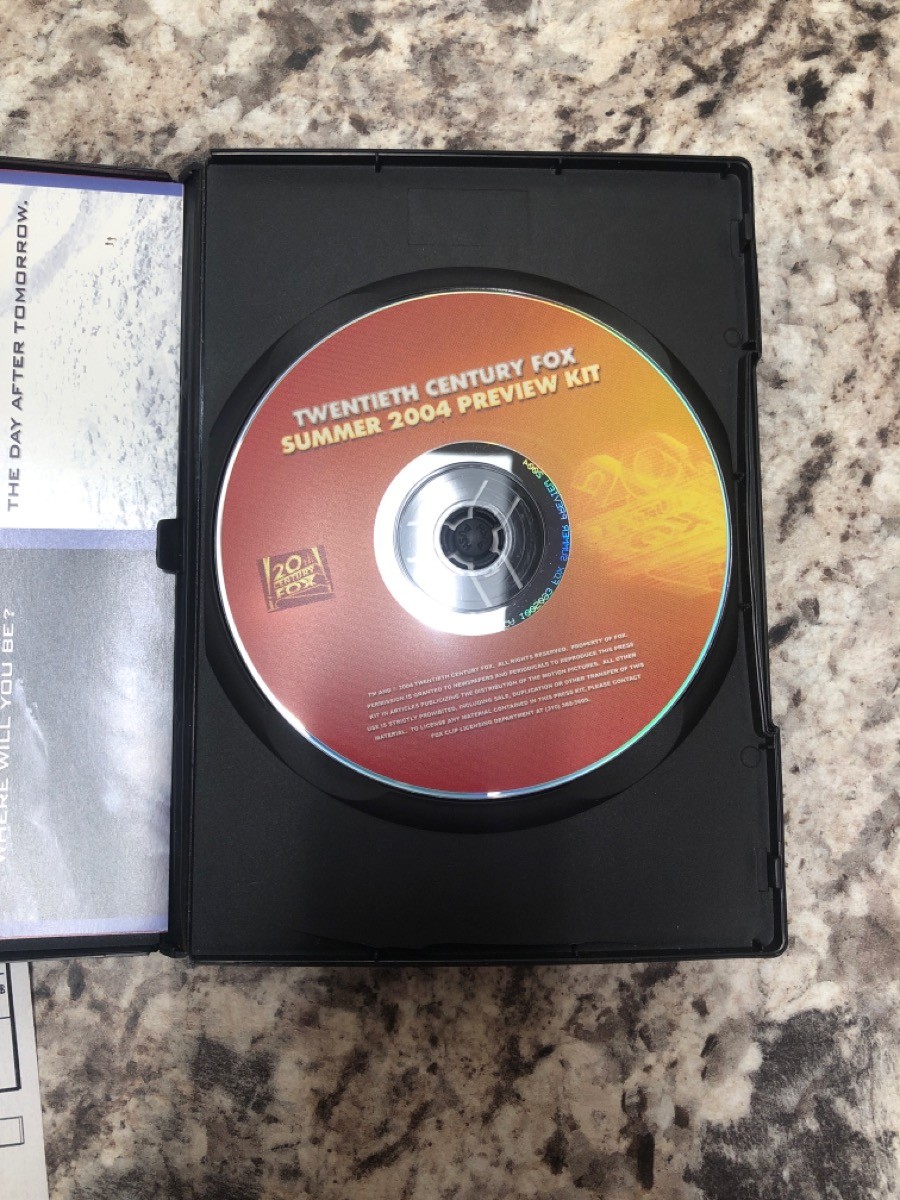 DVD MOVIE FOX 20TH CENTURY 2004 SUMMER PREVIEW KIT