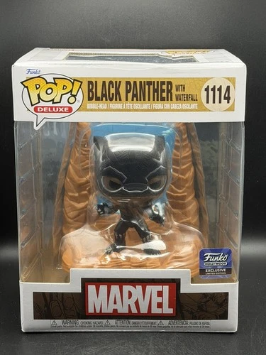 Funko Pop Deluxe Marvel Black Panther Waterfall #1114 Funko Hollywood EXCLUSIVE