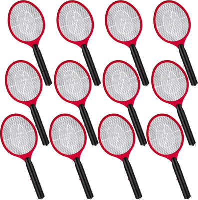12 Pack Electric Fly Swatter Bulk, Bug Zapper Rackets for Indoor Outdoor Fly Mos