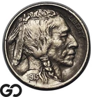 1913-S Buffalo Nickel Type 2 5C, San Francisco Mint Choice AU++/Unc Key Date