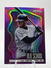 2022 Panini Prizm - Old School Ken Griffey Jr #OS-2 Purple Prizm