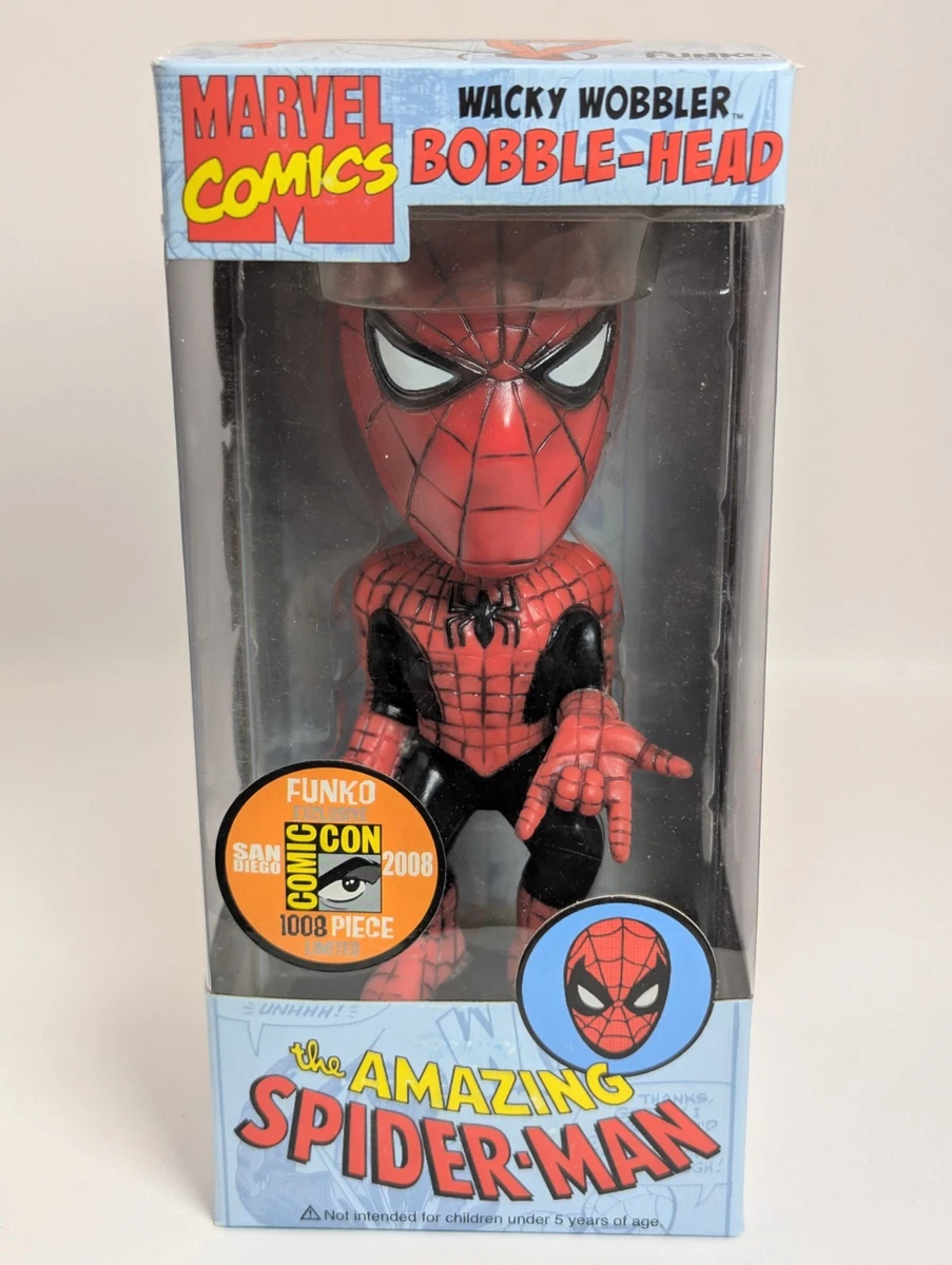 Wacky Wobblers Spider-Man Collectible Bobbleheads and Figures for