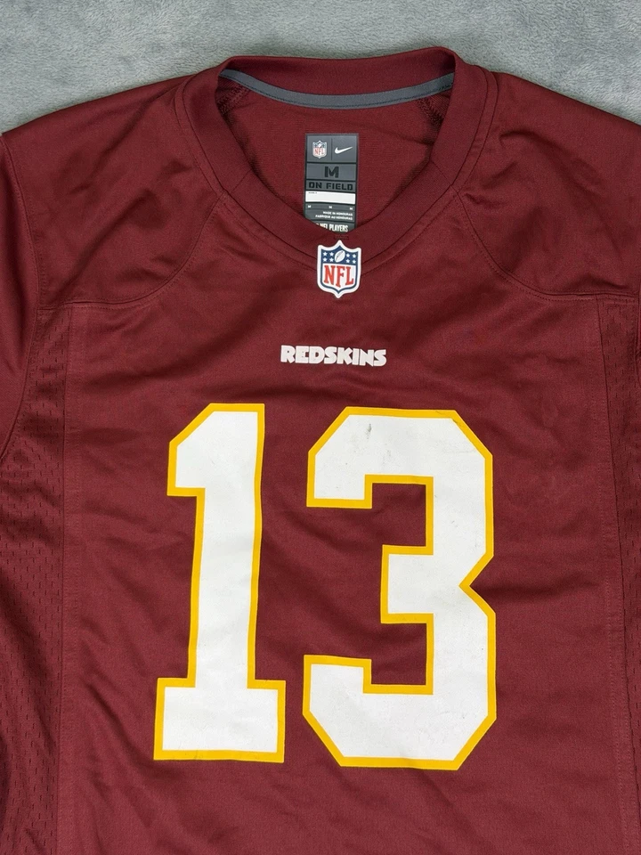 Camiseta Nike Para Hombre Mediana Washington Redskins #13 Mark Sanchez On Field Foto 3 de 4