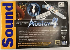    New In Sealed Box Creative Labs Sound Blaster Audigy 4 PCI 24bit SB0610