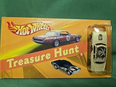 Hot Wheels Treasure Hunt Book w Car 2003 Cadillac Eldorado Brougham #9