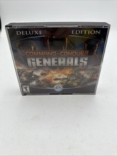 Command and Conquer Generals Deluxe Edition PC Game with Zero Hour Expansion
