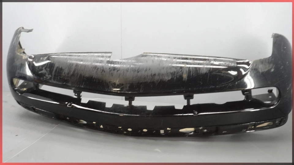 1999-2003 Mercedes-Benz CLK320 CLK430 capa de para-choque dianteiro preta fabricante de equipamento original - Imagem 2 de 4