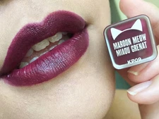 COVER GIRL KATY KAT MATTE #2 LIPSTICKS -FREE SHIPPING -2 PACK- Maroon Meow KP09