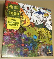 The Gnomes Homes 1000 Piece Jigsaw Puzzle By Magic Company Series 3 New / Sealed