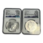 2023 Peace And Morgan Silver Dollars NGC - MS70 - First Releases FR 1A