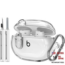 Compatible with Beats Studio Buds/Studio Buds Plus Case Cover Clear Clear P