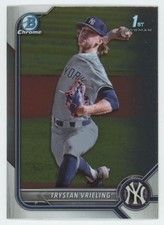 2022 Bowman Draft Chrome Trystan Vrieling New York Yankees #BDC-43